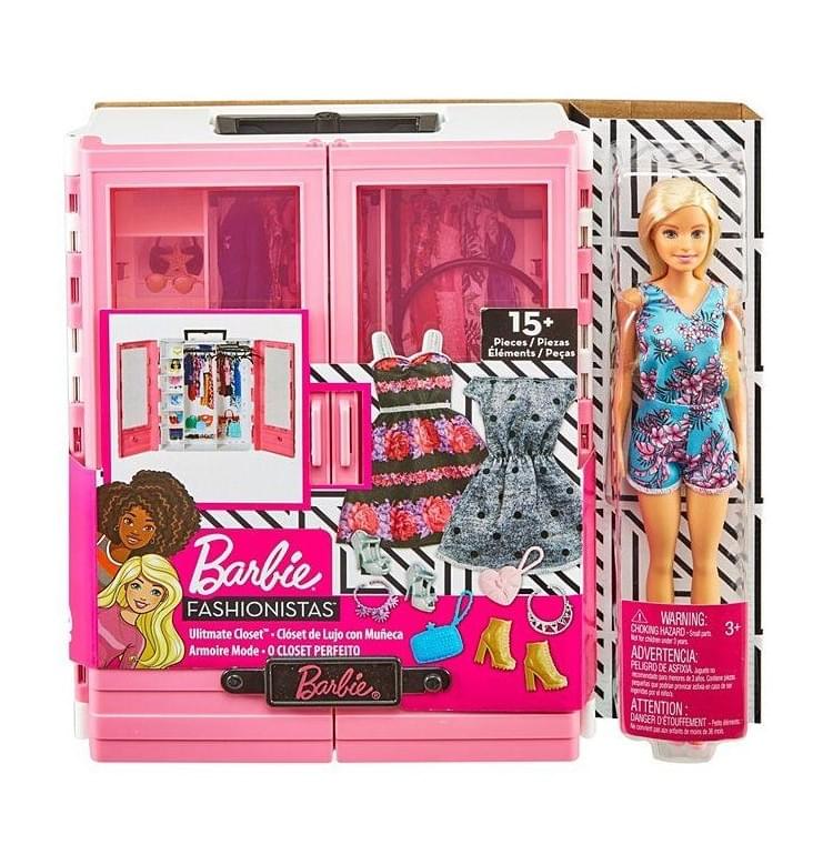 Barbie Η Ντουλάπα Της Barbie Με Κούκλα
