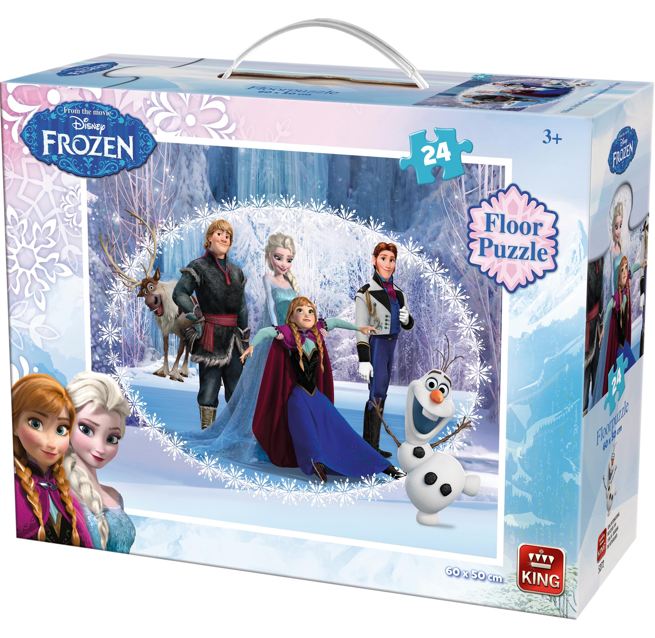 Puzzle Disney Frozen giant Floor box 24pcs