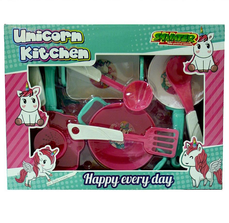 Set κουζινικών Unicorn Kitchen