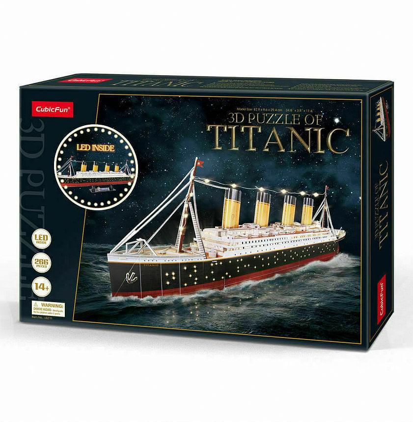 Puzzle Titanic with Led 266pcs