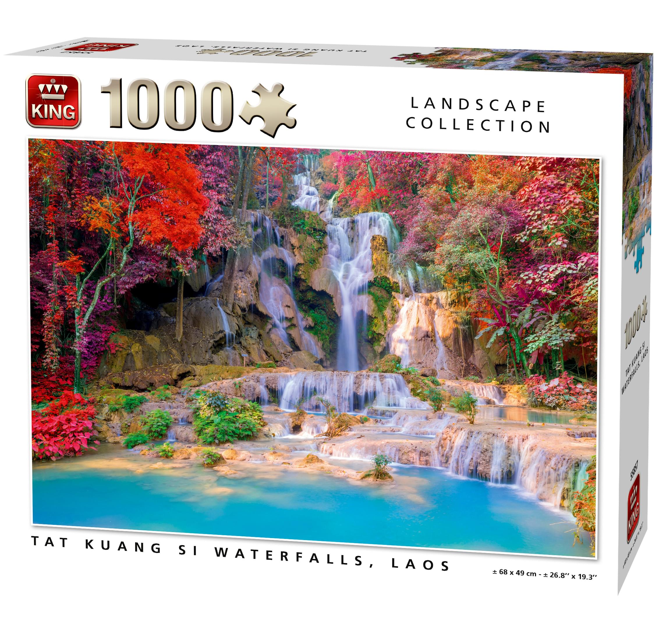 Puzzle Tat Kuang Si Waterfalls Laos 1000pcs