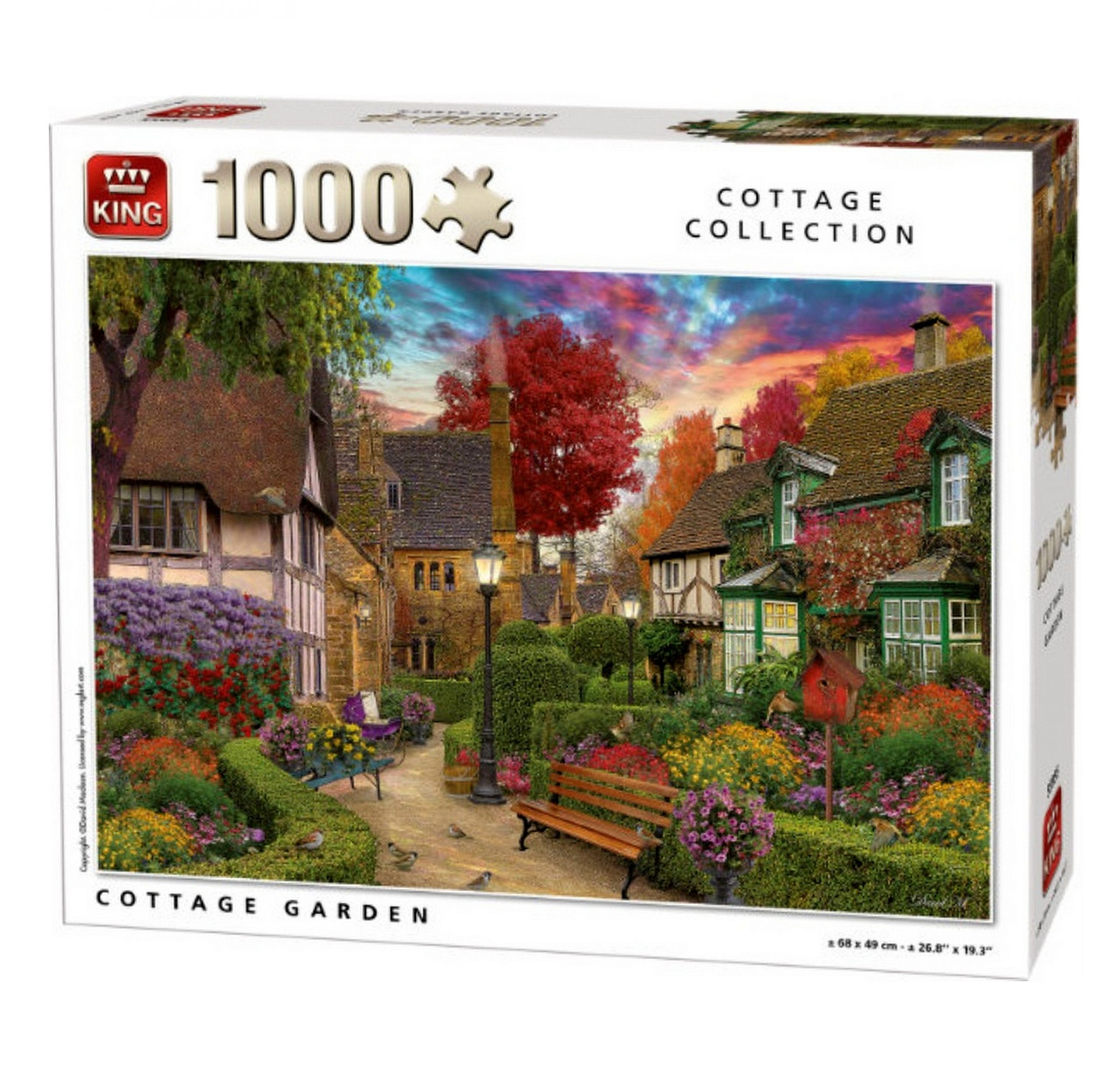 Puzzle Cottage Garden 1000pcs