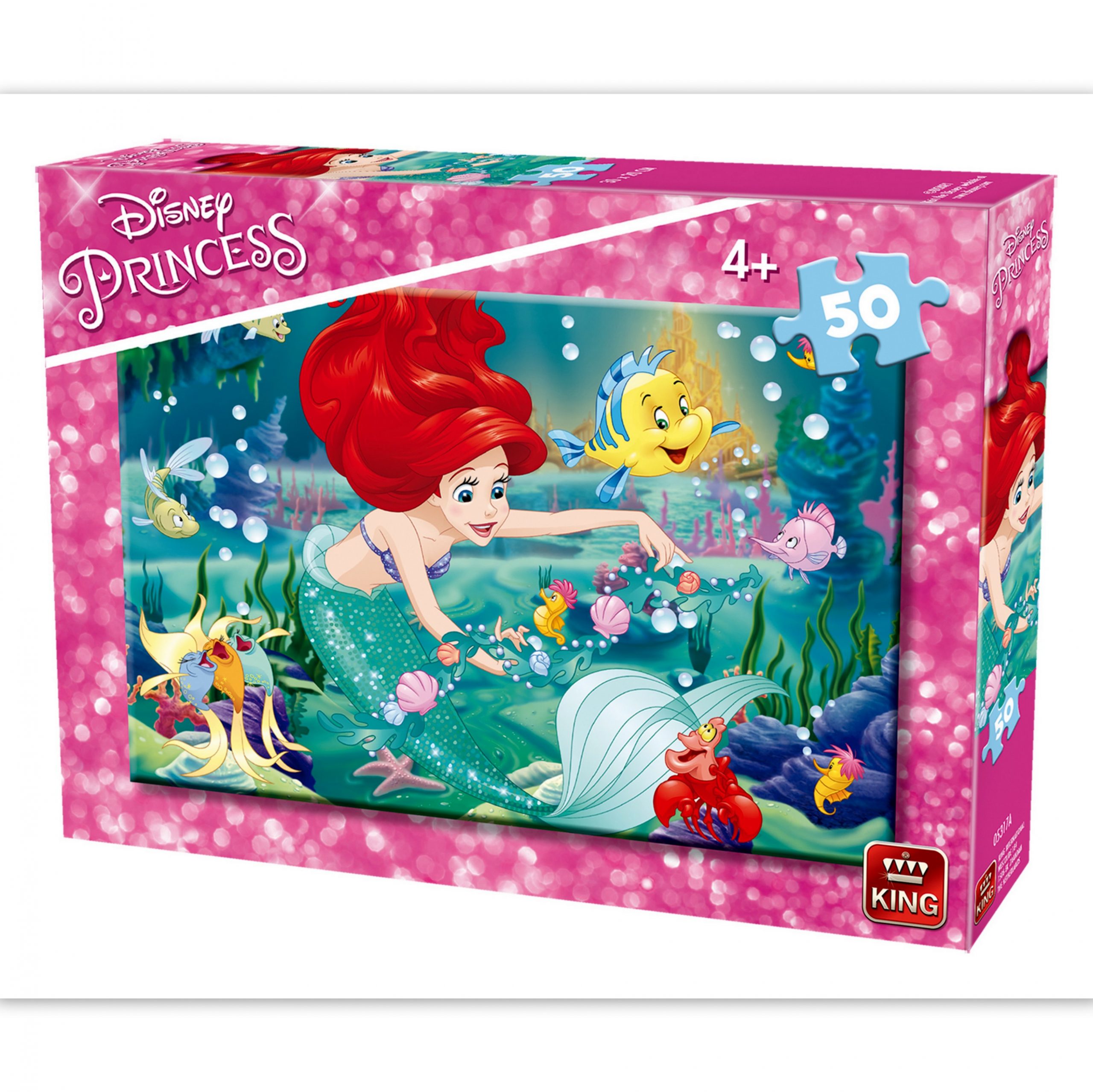 Puzzle Disney Princess Ariel & Belle 50pcs