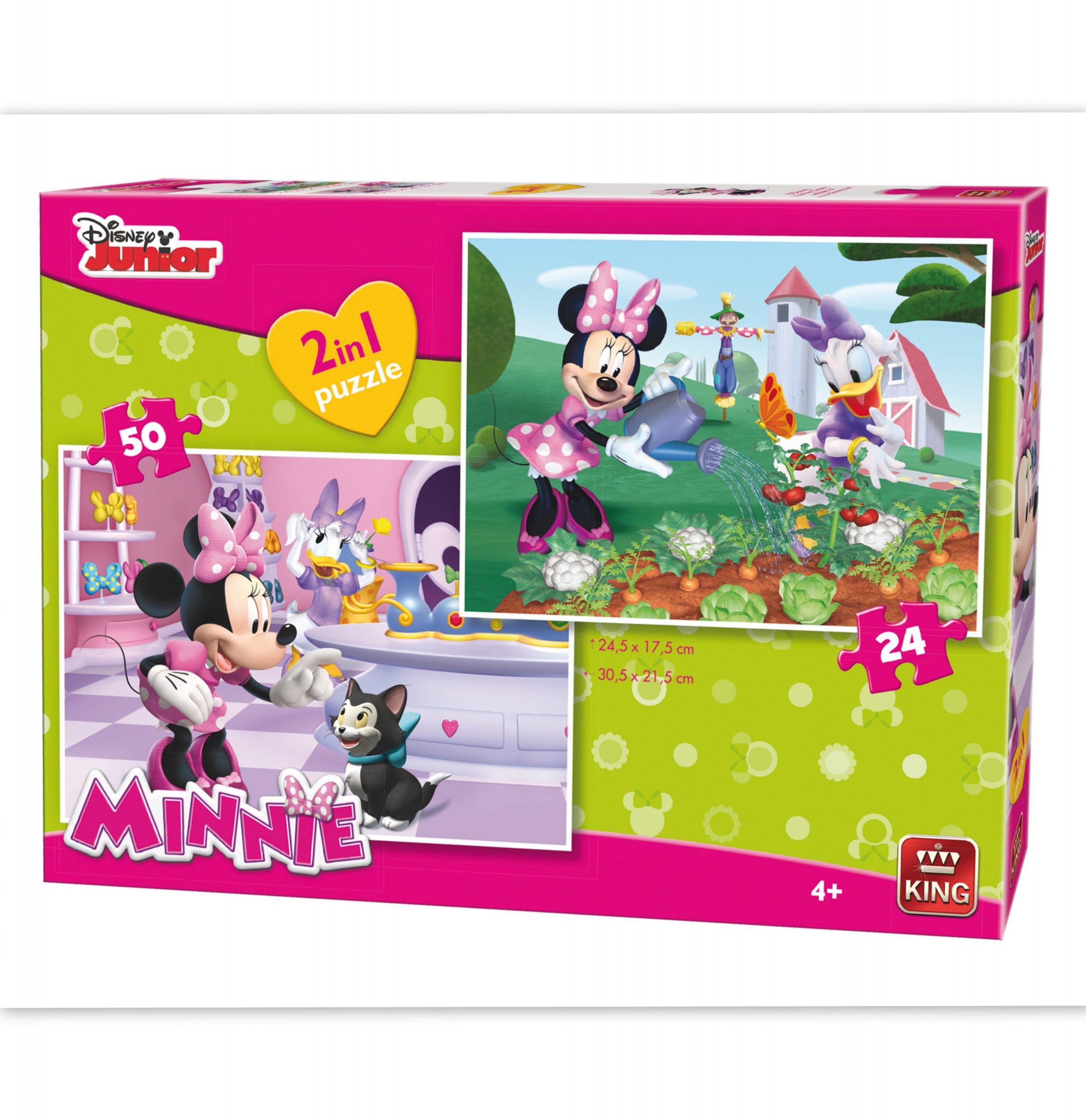 Puzzle Disney junior Minnie 2in1