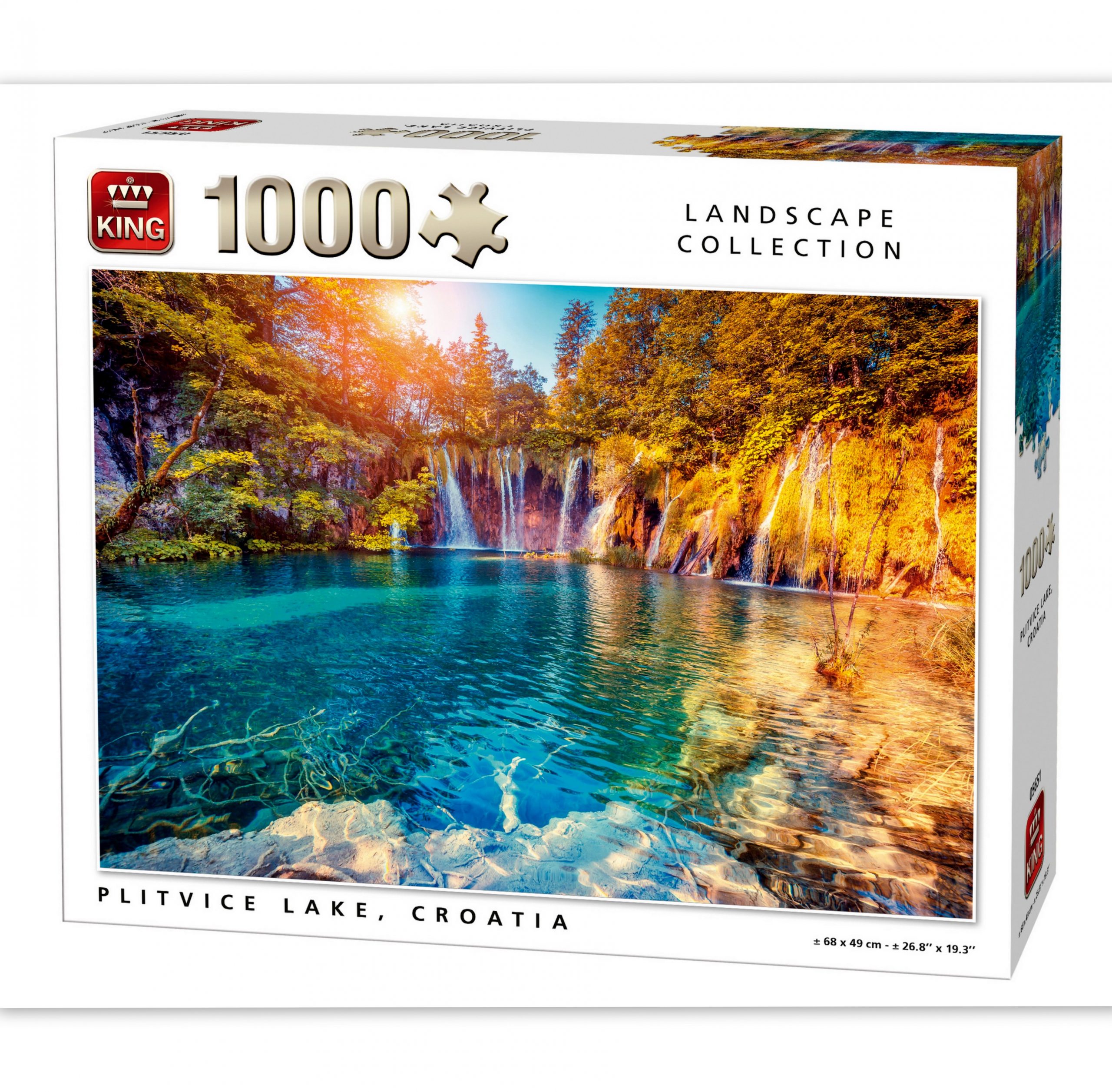 Puzzle Plitvice Lake Croatia 1000pcs