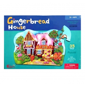 Puzzle Gingerbread house - Μελόψωμο σπίτι 35 pcs
