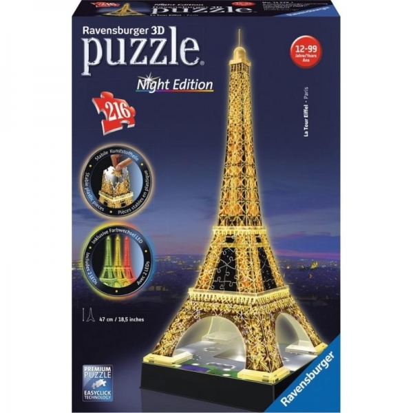 Puzzle La Tour Eiffel 3D
