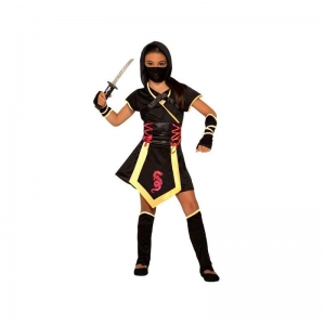 (12-14) Ετών Ninja Girl Αποκριάτικη Στολή Fun World (5052-3)