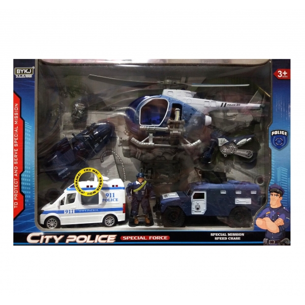 City police special force - Set Αστυνομικών οχημάτων