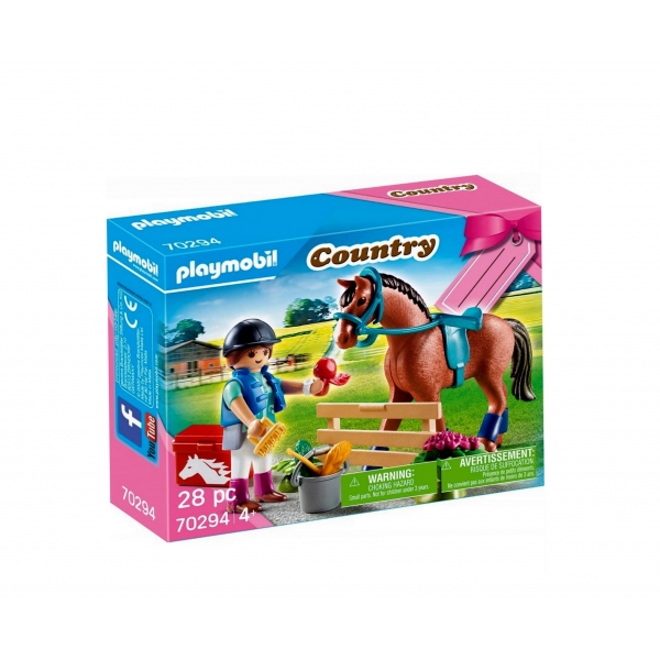 (70294) Playmobil Φροντίζοντας Το Άλογο 