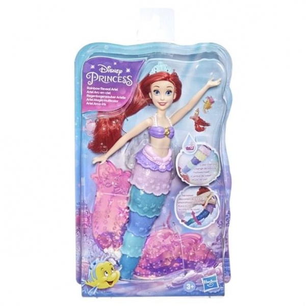 (F0399) Disney Princess Rainbow Reveal Ariel 