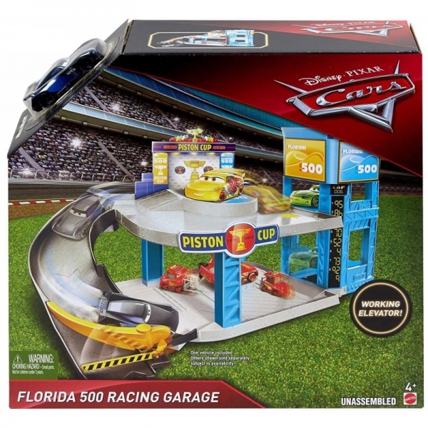 Mattel Cars 3 Γκαράζ Piston Cup Florida 500 FWL70