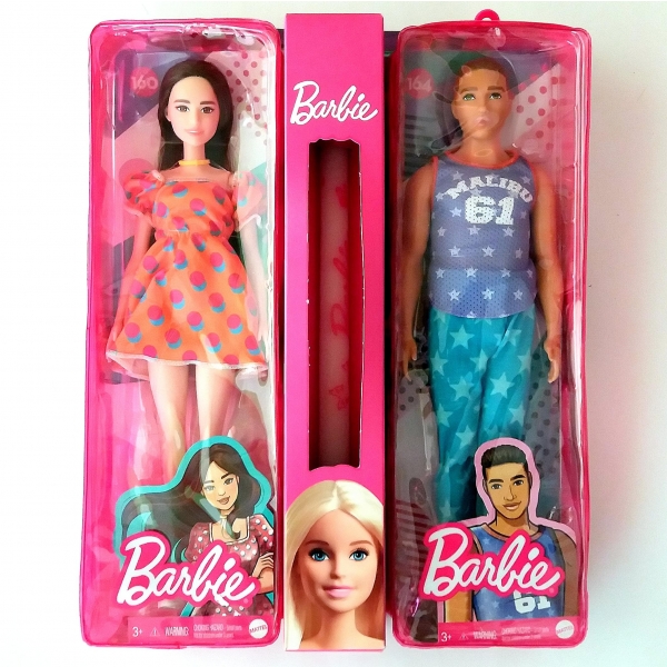 Barbie Fashionistas ζευγάρι Παιχνιδολαμπάδα