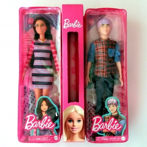 Barbie Fashionistas ζευγάρι Παιχνιδολαμπάδα