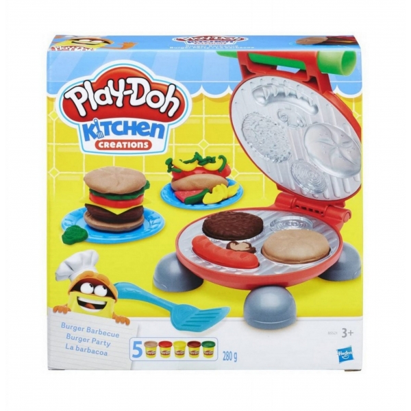 Play-Doh Burger Μπάρμπεκιου Σετ (B5521)