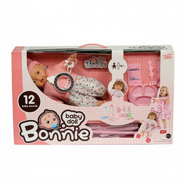 Bonnie Μωρό με καρότσι και 12 ήχους (29.9911BD)
