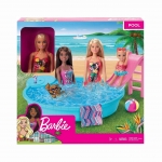 Barbie Pool Νέα εξωτική πισίνα με κούκλα (GHL91)