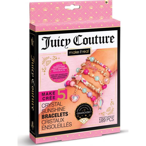 Make It Real Juicy Couture Crystal Sunshine Bracelets With Swarovski (065858)