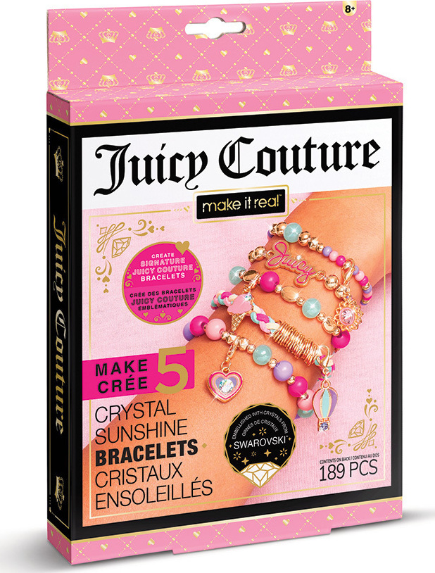 Make It Real Juicy Couture Crystal Sunshine Bracelets With Swarovski (065858)