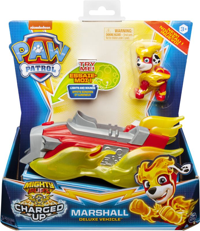 Paw Patrol Mighty Pups Charged Up Οχήματα Deluxe(6055753)