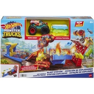 Hot Wheels Monster Trucks Set super Εκρήξεις & Συγκρούσεις (HFB12)
