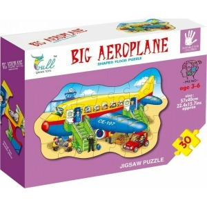 Παιδικό Puzzle Αεροπλάνο 30pcs (29.8218PE) carouseltoys