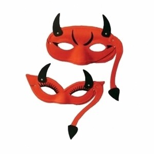 Fun World Μάσκα Διάβολος